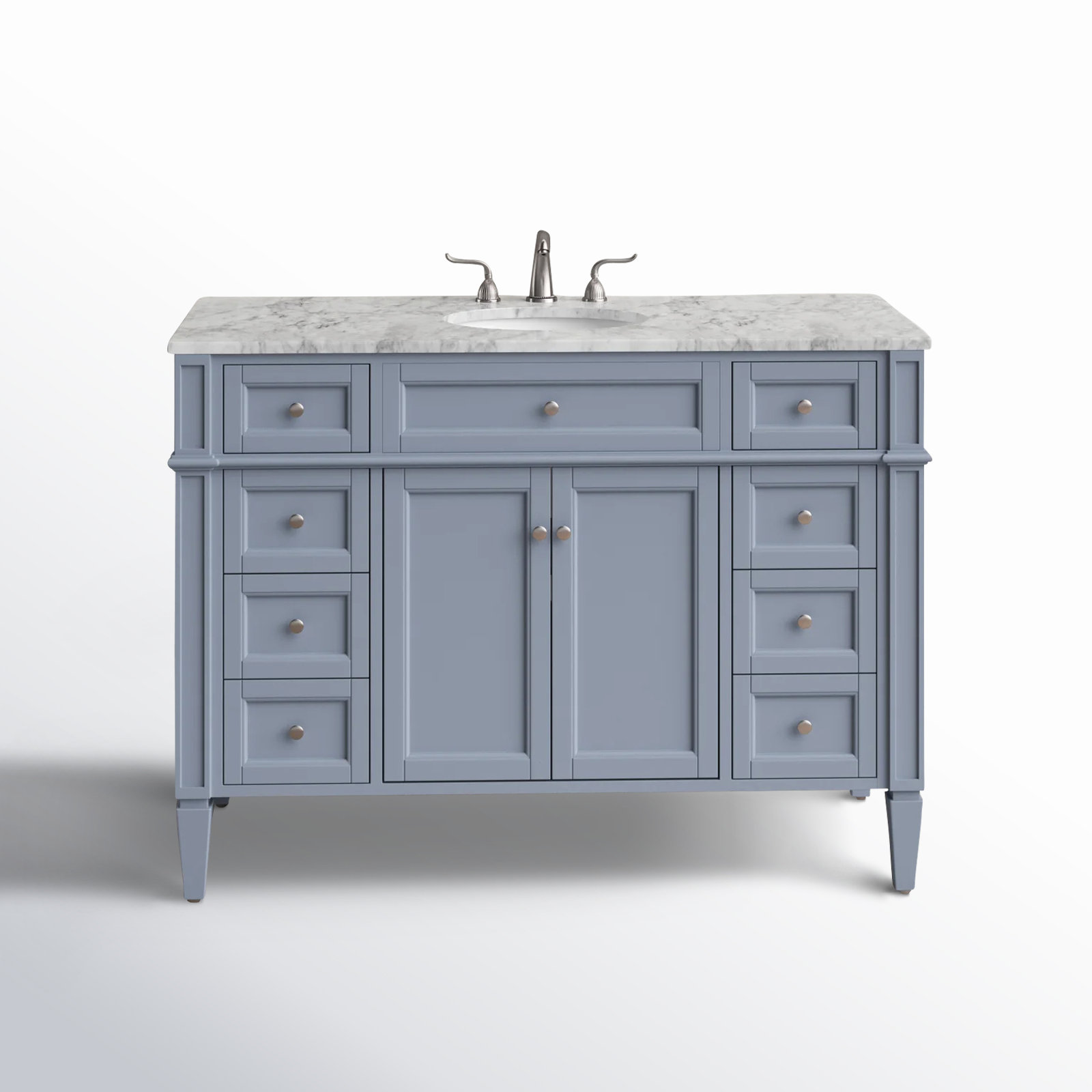 Rivers 48'' Single Bathroom Vanity, Gray