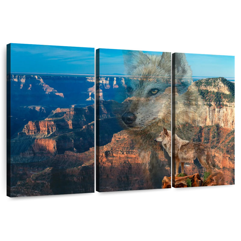 Brampt Haunted Canyon, 32" H x 50" W