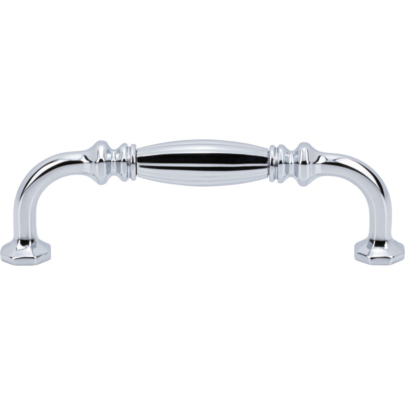 Roscato Pull, Unlacquered Brass, 3 3/4"