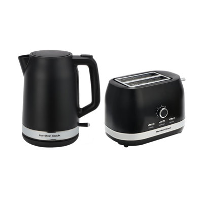 Hamilton Beach Ella Collection 1.7L Kettle and 2 Slice Toaster Set