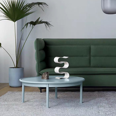 Table basse moderne simple de style crème