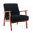 Black Polyester Blend is out of stock