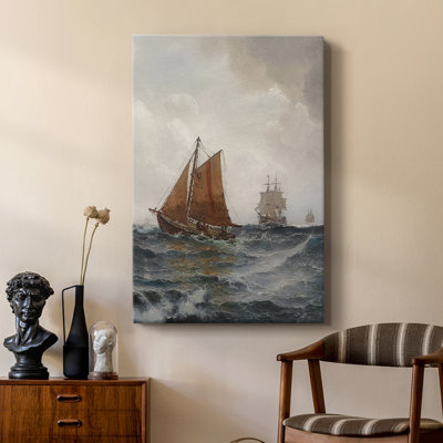 Vintage Landscape CCXXVIII -Custom Wrapped Gallery Cavas