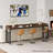 70.86'' W Adjustable Overbed Table With Power Station, Writing Desk-204599489-212710070