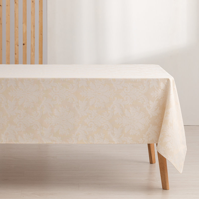 Donnelle Dining Linens, Ecru, 240cm W x 140cm L