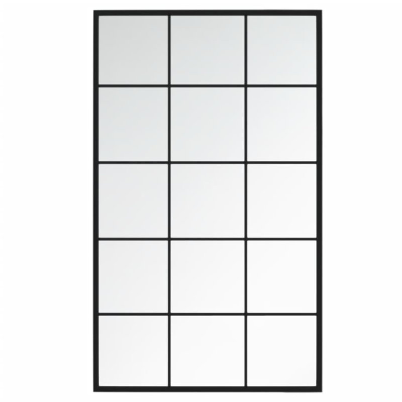 Acia Metal Wall Mirror, 60cm H x 100cm W
