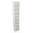 8-Tier Media Tower Rack, CD DVD Slim Storage Cabinet With Adjustable Shelves, Tall Narrow Bookcase Display Bookshelf For Home Office,Multi-Functional Double-Decker Bookcase-1566828450