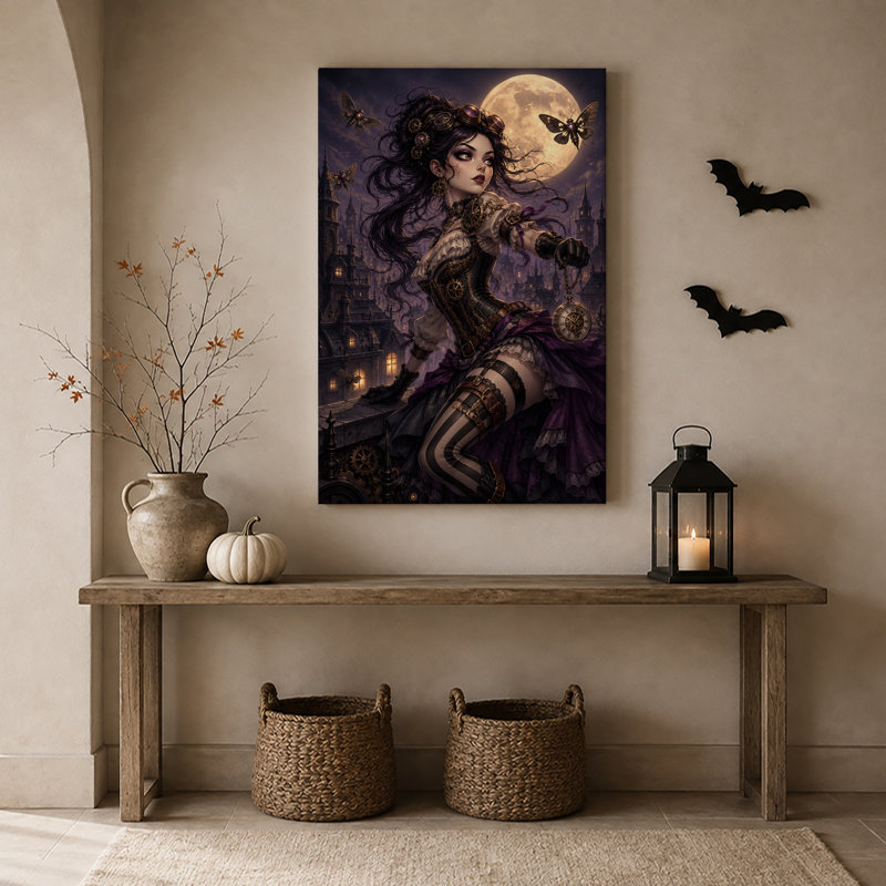 Art mural sur toile Steampunk, H 36 po x l 24 po