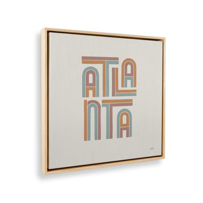Atlanta by Laura Marshall Canvas Art Print