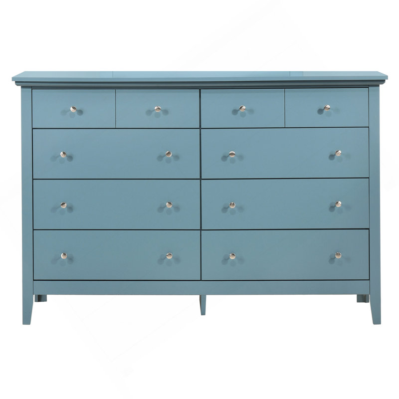 Commode élégante élégante sarcelle pour toute pièce