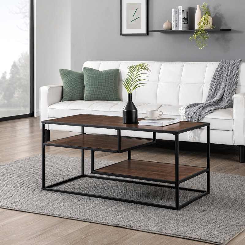 Table basse Dunning Myrie, Noyer foncé