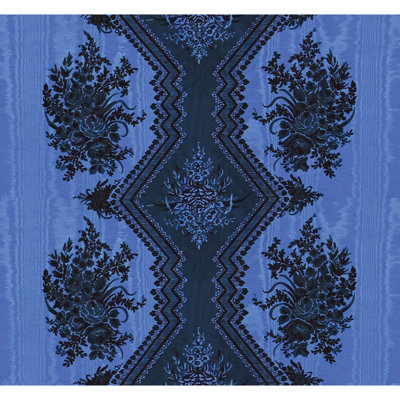 Madeleine Castaing Coppelia Moire Cotton Blend Fabric