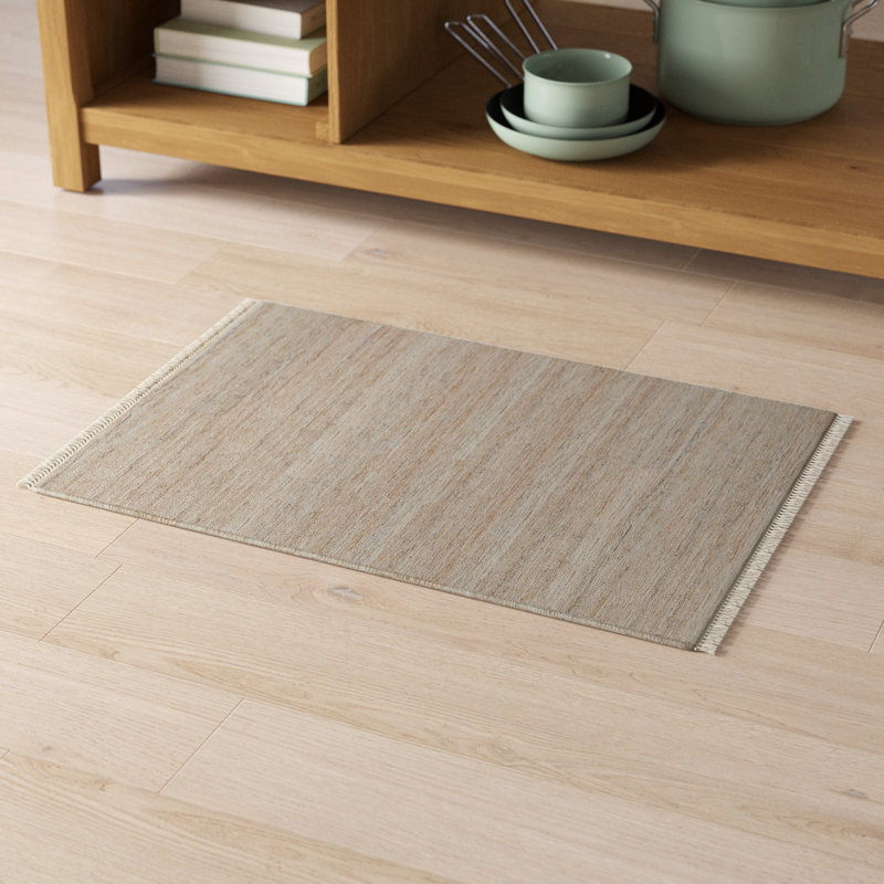 Cassandra Indoor/Outdoor Hand Woven Natural Rug, Rectangle 2' x 3'