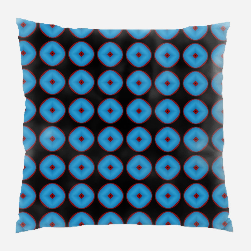 Geometric Microsuede Reversible Throw Pillow