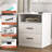 2 Drawers Nightstand With Charging Station-1990709994