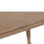 Ensemble de table de salle à manger extensible en bois d'hévéa 9 pièces avec chaises rembourrées Alagie-131181091-131181094