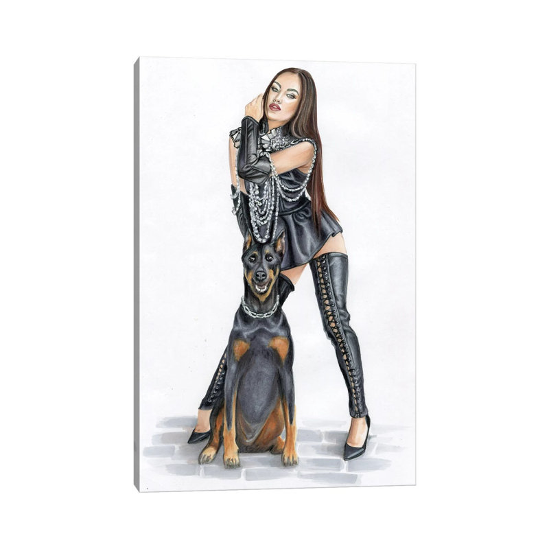 Rock Style 1 Piece Painting on Canvas, 66.04 cm H x 45.72 cm W x 1.91 cm D, Wrapped Canvas