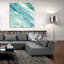 «Silver Springs I Blue Green» par Albena Hristova, art mural en verre acrylique-668195186