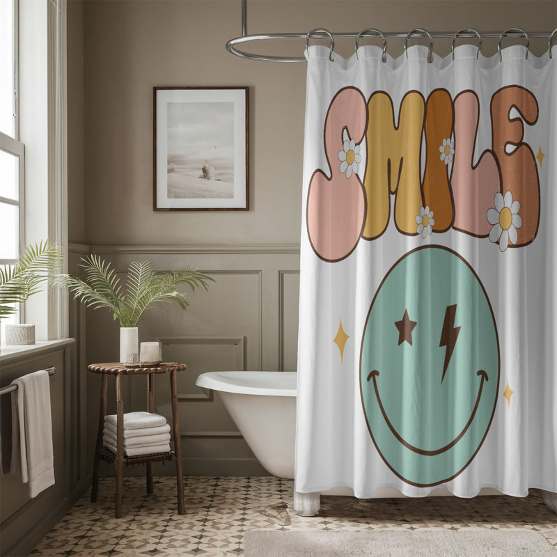 Tinsleigh Shower Curtain, 74" H x 71" W