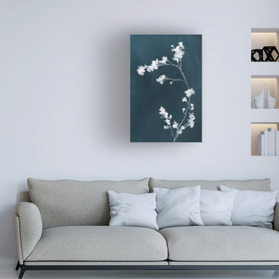 Bolog Amini54  Monograph Blue Flowers Canvas Art