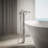 Artifacts Single Handle Floor Mounted Clawfoot Tub Faucet-66797373