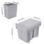 Plastic and Iron Pull Out Trash Can