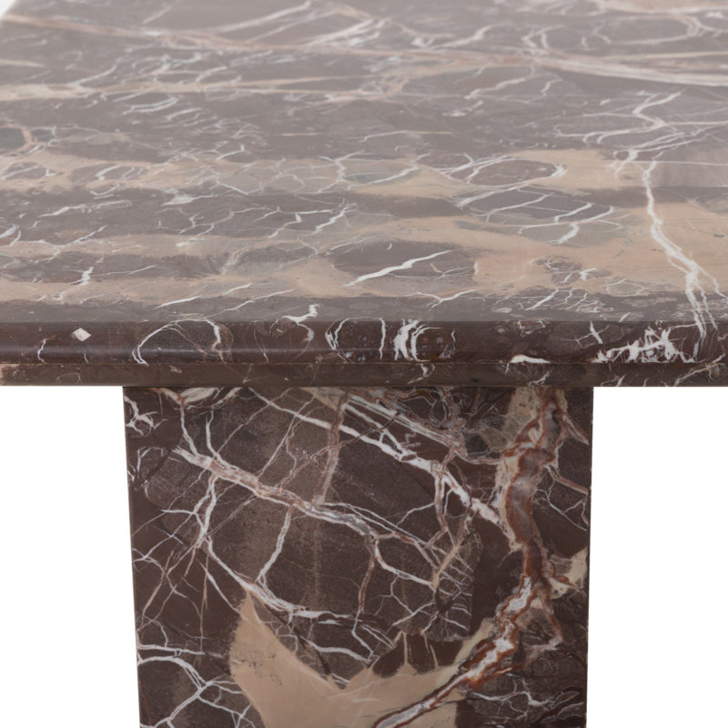 Arum Marble Writing Desk, Merlot