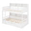 Kids Twin Bunk Bed with Drawers-1233461866