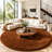 8x8 ft Coffee Round Rug for Bedroom Room Fluffy Circle Rug Furry Carpet Shaggy Circular Fuzzy Washable Non-Slip Large Area Rug Soft Indoor for Living Room Cute Aesthetic Home Decor-1164655153-1164655165