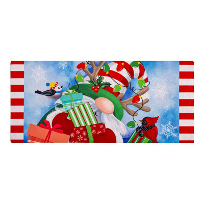 Tapis de Noël Holiday Gnome Sassafras