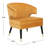Velveteen Velvet Wingback Chair-971781895