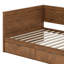Lit de jour simple en bois avec 2 tiroirs et garde-corps rustique Mylina-1804660798