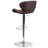 Oakgrove Swivel Upholstered Adjustable Height Counter Stool-1207080103