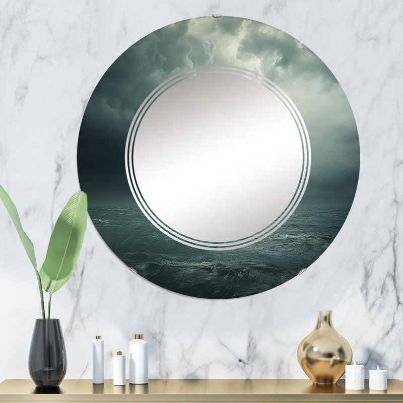 Bleigh Circle Wall Mirror, 32" x 32"