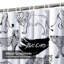 Rideau de douche avec 12 crochets-1230469001