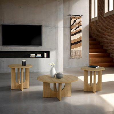 Ensemble de 3 tables basses Nolan