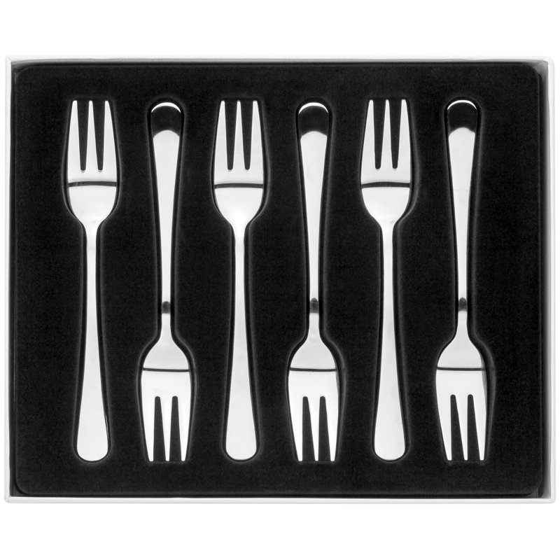 Judge, Windsor - Set of 6 Stainless Steel Cake Forks