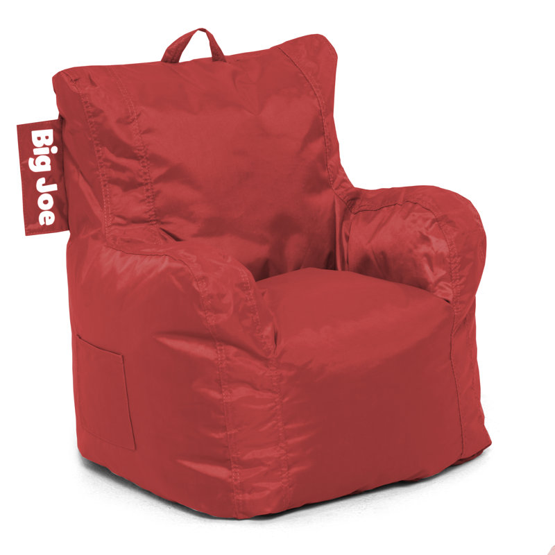 Petit fauteuil à billes Big Joe, Rouge flamme
