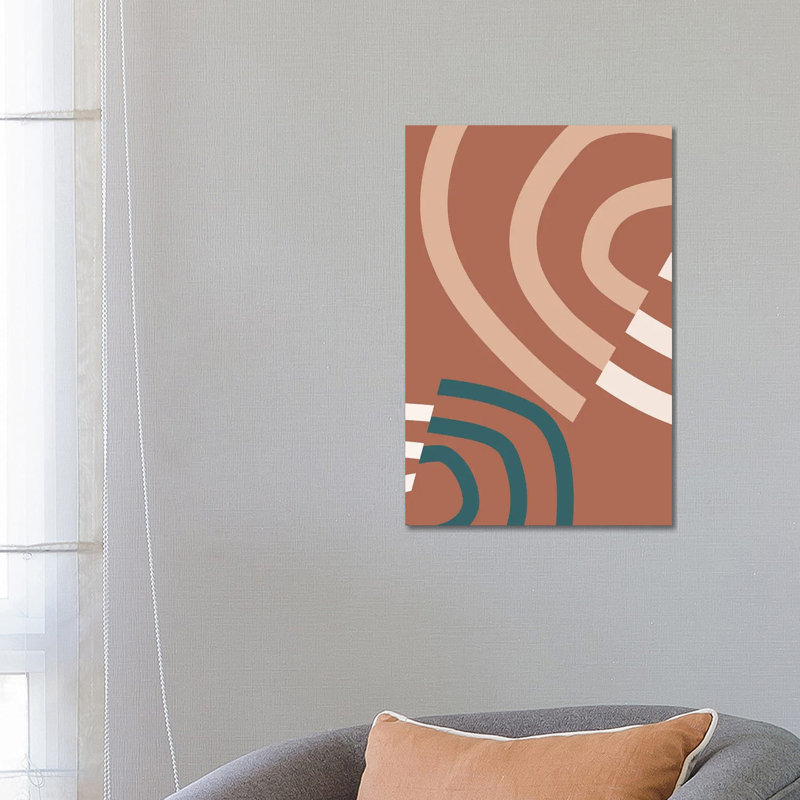 Linea VIC - Print on Canvas, 66.04 cm H x 45.72 cm W x 1.91 cm D, Wrapped Canvas