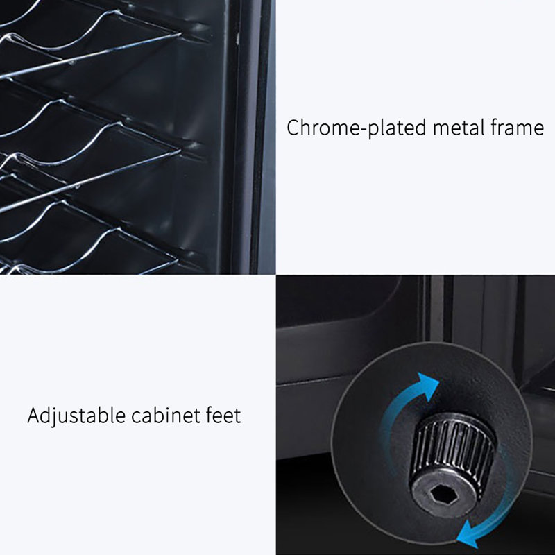 Petite armoire à vin thermostatique électronique