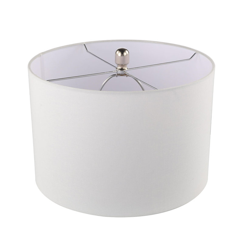Corma 72cm Living Room Table Lamp with Ceramic Base, Bedside Buffet Lamp for Bedroom with Linen Shade