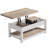 Bojko Multi-Function Lift Top Coffee Table with Hidden Compartment and Storage Shelf-1323090548-1323090549
