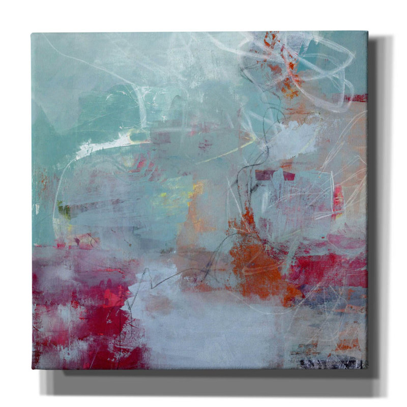 Art mural sur toile Wrought Studio ™ «Tranquility» par Jayne Walther, H 12 po x l 12 po x P 0,75 po