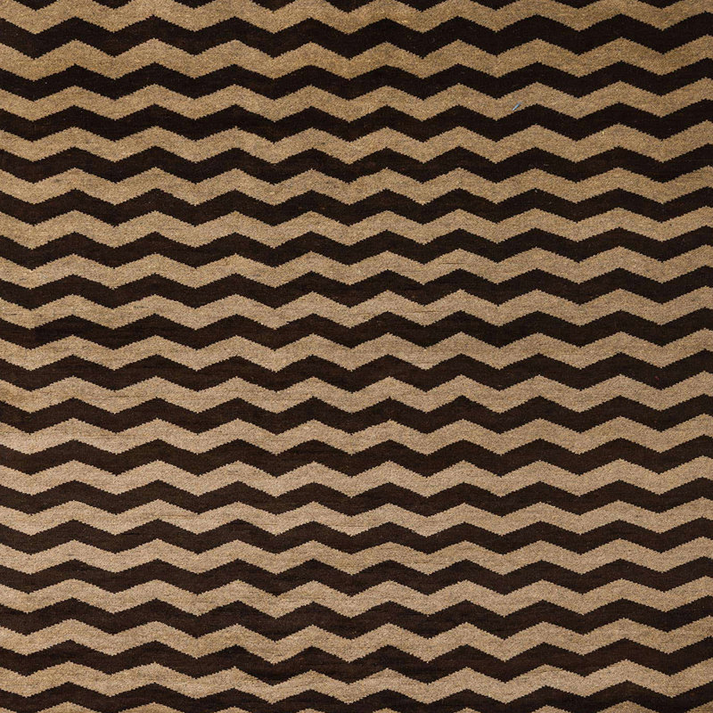 Tapis abstrait moderne 5296, Carré 4 pi