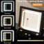 Black Dressing Table With 2 Drawers, Led , Charging Station, Panel And Vanity Stool, 27.9'' Makeup Desk Stool For Bedroom,