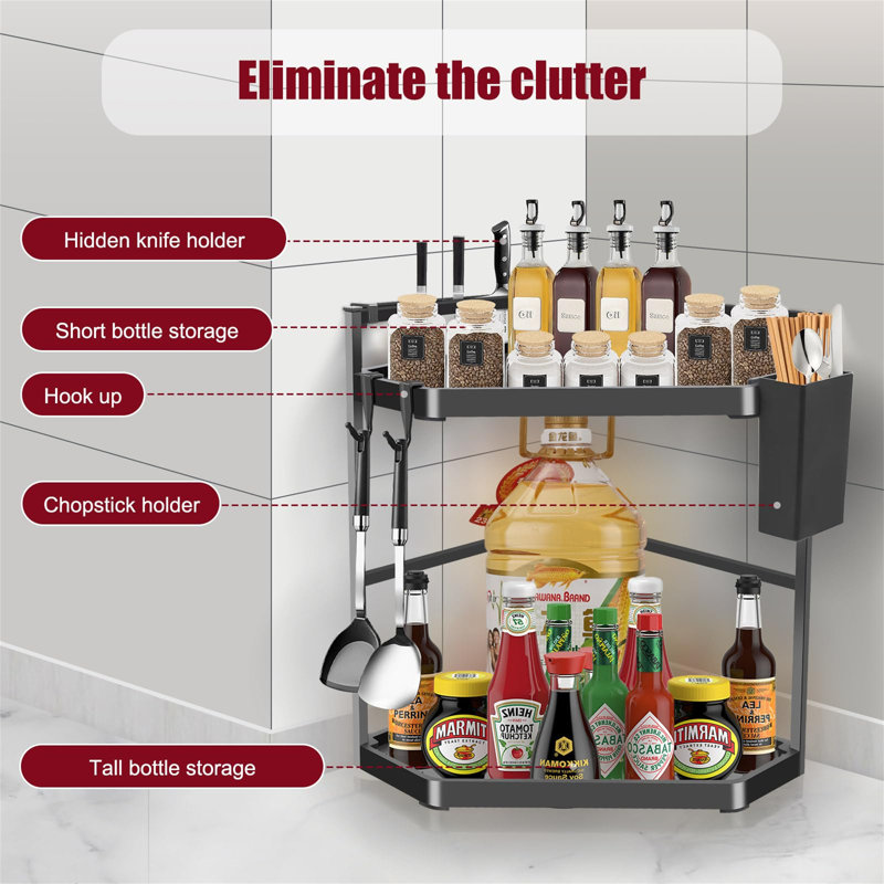 Rollyn Freestanding Spice Rack