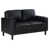 Black Faux Leather selected