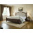 Bilal King Size Solid Wood Upholstered Platform Bed,Walnut-1008325167-1051635617
