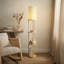 Akkash 152cm Brown/White Novelty Floor Lamp