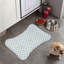 Tapis d'alimentation rose en forme d'os doux 1 pièce